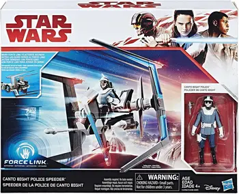 

Vehicle Star Wars singing Birght Police + figure toy