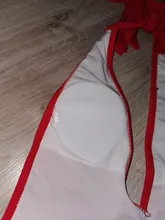 Bañador Sexy unicolor rojo monopieza para mujer, traje de baño Bandage con Push-Up de encaje, bañador brasileño con escote en V profundo y espalda descubierta