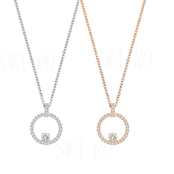 

2020 Fashion New Exquisite Classic CREATIVITY CIRCLE Pendant Rose Gold Ms. Round Give Girlfriend Birthday Engagement Best Gift