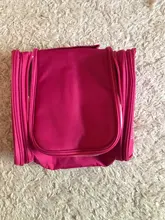 Neceser de viaje de nailon impermeable Unisex, bolsa de cosméticos para mujer, bolsas para maquillaje de viaje colgantes, Kits de aseo y de higiene