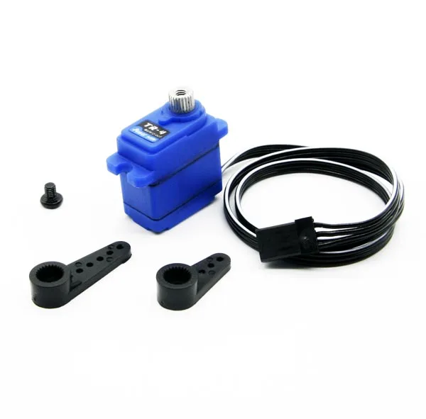 

Power HD TR-4 Mini 7.4V 2.6KG Waterproof Metal Gear Servo for TRX4 RC Vehicles Model Parts