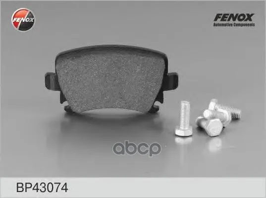Pad Brake Disc Fenox Bp43074 FENOX art. BP43074