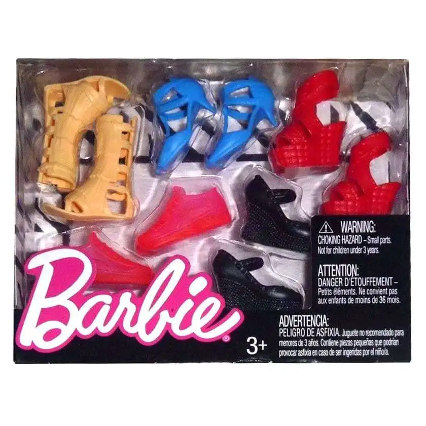 Набор обуви для Барби, 5 пар, Barbie