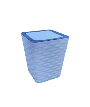 

Plastic Straw Square Push Lid Dustbin 2.5 liter