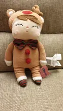 Plush-Toys Christmas-Dolls Metoo-Doll Stuffed-Animals Girls Baby Birthday-Gift Cartoon