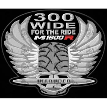 

INTRUDER M1800R XXL Iron patch toppa ricamata gestickter patch patch brode parche bordado Size: 28cm