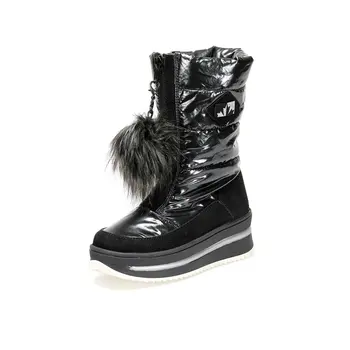 

FLO FLORENCE 9PR Black Female Child Snow Boat LUMBERJACK