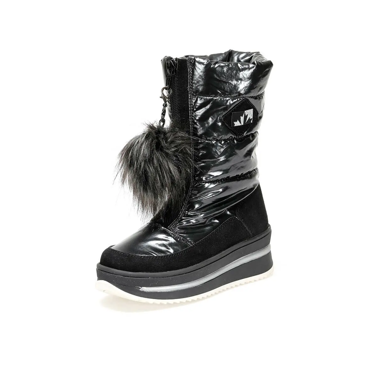 

FLORENCE 9PR Black Female Child Snow Boat LUMBERJACK