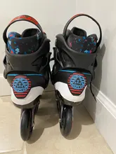 Patines en línea Powerslide TAU TRINITY para adultos, zapatillas de patinaje de fibra de carbono, 3x84/90mm, 2019 originales, gratis