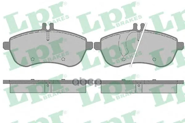Колодки Тормозные Mercedes W204/W212 Передние Lpr 05p1340 Lpr арт. 05P1340