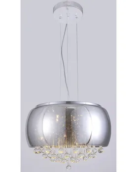 

Ceiling lamp. Pendant. LED LIGHT AND G9. CHROME METAL AND GLASS. CHROME COLOR AND CLEAR GLASS. Ref. 9834-500