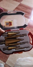 3 Drill-Bit-Set Saw-Tool Hole-Cutter Wood-Cone Step Metal Hss Steel Titanium 6 6