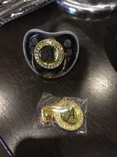 Letras iniciales de nombre de silicona para niños recién nacidos, chupete de ortodoncia, tetina, Sostenedor para chupete de bebé