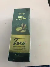 Suero para el crecimiento del cabello de jengibre, tratamiento para la pérdida del cabello con Spray, aceite esencial para el crecimiento del cabello Germinal efectivo en 7 días, cuidado del cabello para hombres y mujeres, 30ml