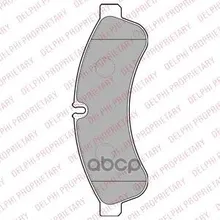 Lp2063_колодки Дисковые З.! Iveco Daily Iii 35/40/45/50/60/65 06 Delphi Lp2063 Delphi арт. LP2063