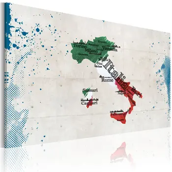 

Picture-map of Italy-90x60 cm