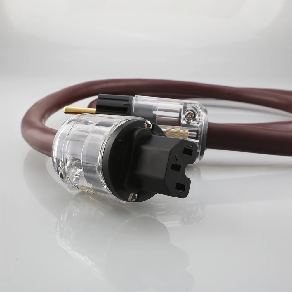 ǰ HIFI Audiocrast P125 Ȳ ۷ DIY  ڵ P029 + C029 EU/US  ÷ IEC   Ŀ