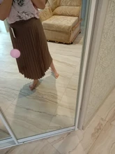 Falda plisada de longitud media para mujer, falda de cintura alta con cinturón, falda acampanada, estilo Ol, para otoño e invierno, 2020