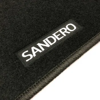 

Dacia Sandero Restyling mats (2017-current) custom Logo