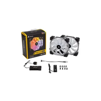 

Corsair, computer case, fan, 14 Cm, 600 Rpm, 1350