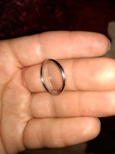 CACANA-anillos de acero inoxidable para parejas, oro rosa, antialergia, lisa, sencilla, Bisutería