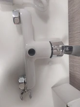 Faucet Toilet-Cleaner-Set Bidet-Sprayer Shower White Wall-Mounted Accoona A3167G