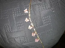 Tobillera de mariposa para mujer, cadena de tenis con diamantes de imitación, joyería para pie, tobillera de playa para verano