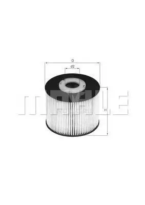KNECHT KX331D Фильтр топливный PEUGEOT 308/CITROEN JUMPY/FORD FOCUS 2.0D 06