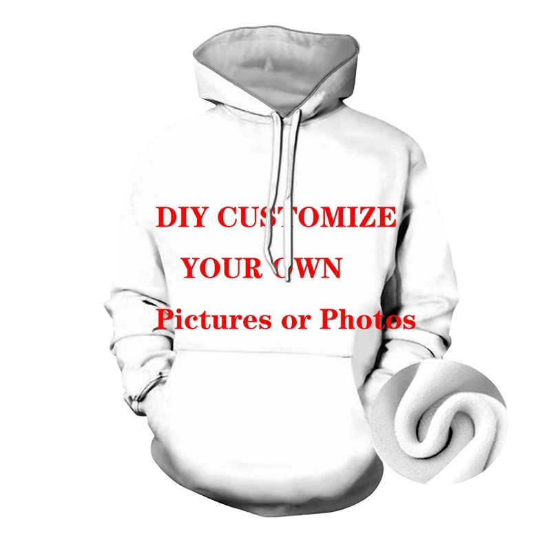 LIASOSO DIY Индивидуальные собственные фотографии/фото на толстовке толстовки с капюшоном куртка 3D принт для мужчин женщин флис толстые Топы