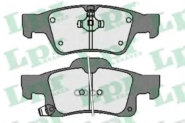 Колодки Тормозные Jeep Grand Cherokee 10- Задние Lpr 05p1737 Lpr арт. 05P1737