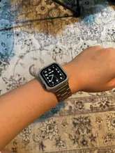 Funda de alta cubierta de calidad para Apple Watch, banda de 42mm, 38mm, 40mm y 44mm para iwatch se 6 5 4 3 2 1, funda protectora de marco de metal