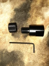 X28 Barrel-Adapter Muzzle Compensator 16mm 1/2-28 for 13 14 15 Diameter-Non-Threaded