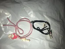 2021 romántica 2 unids/par imán pulsera de pareja para los amantes de dibujos animados Lindo juego de Braslet joyería de amistad, regalo de cumpleaños