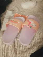 Zapatillas de unicornio arcoíris para niños y niñas, zapatos de playa, pantuflas suaves para interiores