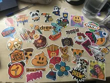 10/30/50 unids/pack Justin Bieber cantante de moda pegatinas de grafiti para Skateboard bicicleta ordenador portátil del coche de los niños DIY juguetes Juguetes