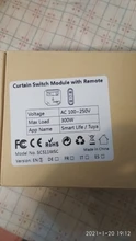 Módulo de control remoto con wifi para persianas motorizadas, Control remoto para cortinas compatible con Smart Life, Tuya, Google Home y Alexa