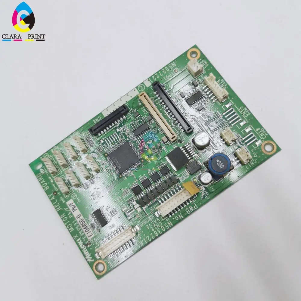 Используется Mimaki JV33/CJV30 X-Axis моторное реле PCB в сборе-E104856