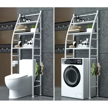 

Shelves over Toilet wc Bathroom toilet bath and Washing Machine
