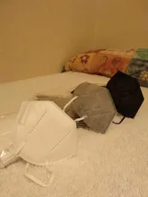 Máscara respiradora FFP2 KN95 de 5 capas para adultos, Mascarilla facial FFP3 con filtro, a prueba de polvo, reutilizable, FFP2