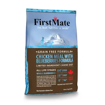 

Firstmate chicken meal with blueberries Bezer. For dogs with chicken and blueberry x 1 pc