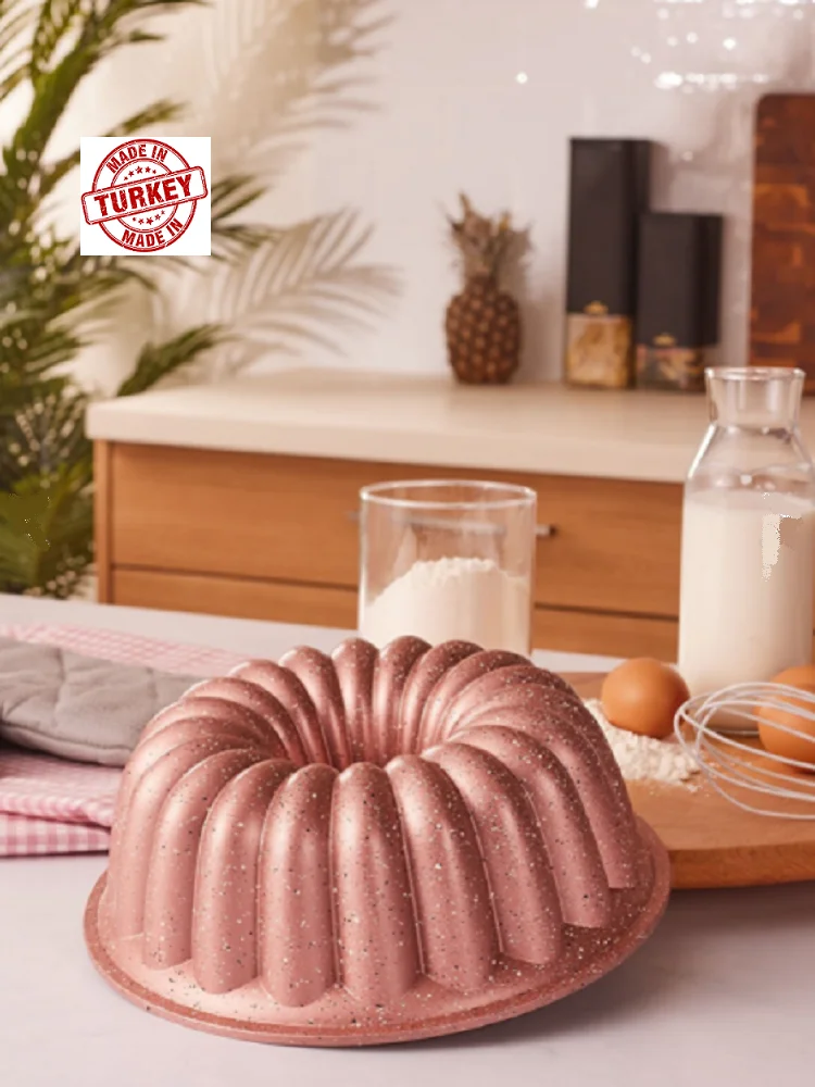 

CAST IRON CAKE MOLD - NON STICK - 24 CM