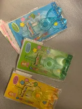 Mini tijeras de plástico para niños, tijera de seguridad de tamaño pequeño, corte y decoración de papel, papelería escolar para estudiantes, 3 unids/lote