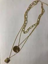 DAXI collar mujer colgante cadenas de oro luna collar cruz boho collar de perlas collares de moda 2020 collares largos accesorios mujer