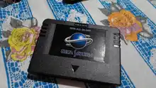 Memory Action-Replay-Card Sega Saturn Cartriage with Direct-Reading 4M Accelerator Goldfinger-Function
