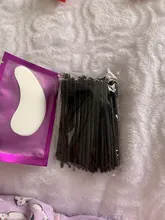 Varita de máscara para cejas, cepillo Spoolie, 50 unidades/juego, venta al por mayor, varitas desechables para pestañas, cepillo para la extensión de pestañas