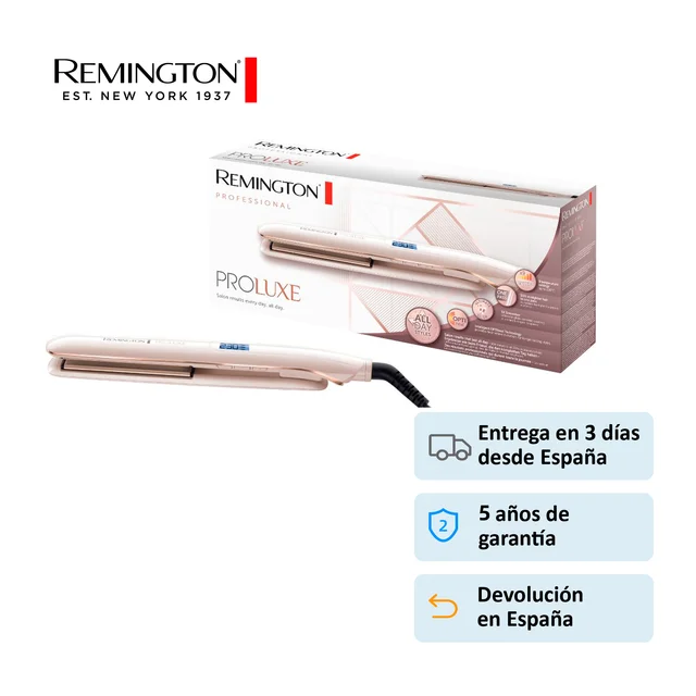 Remington ProLuxe Pelurus Rambut PROluxe S9100 ceramic, Pelat Apung 110Mm,  Hingga 230 °C, Gaya Rambut Tahan Lama|Sikat Rambut listrik| - AliExpress
