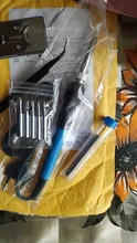 Iron-Tips Repair-Tools Soldering-Iron-Stand-Cleaner Welding-Gun Temperature Adjustable