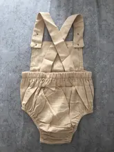 Body de verano para recién nacido, mono de botón a rayas, informal, sin mangas, con espalda descubierta, ropa sólida, 11 colores