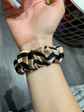 Scrunchie-correa para apple watch 6, banda de 44mm y 40mm para iwatch de 42mm y 38mm, pulsera de reloj para mujer, series 5 4 3 2 42mm