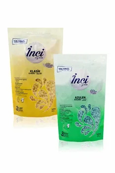 

Pearl waxing yellow + Green 2 PCs 200 grams (total 400 grams), hard beads waxing, hair Removal, painlessly bezsiz waxing, natural and sugar-free